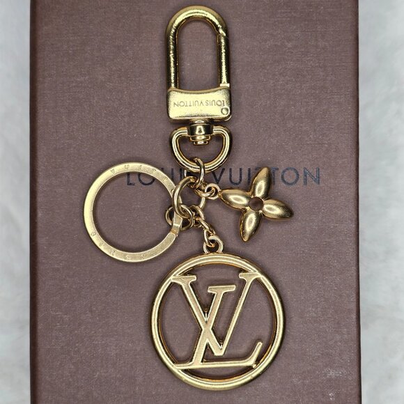 Louis Vuitton  Golden Bag Charm Key Holder - Picture 1 of 9